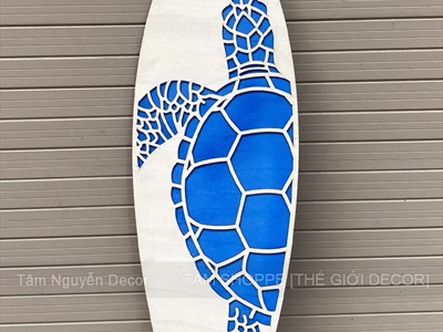 Ván lướt sóng decor Summer cao 90cm [Gỗ dày - chuẩn đẹp] VLS-11